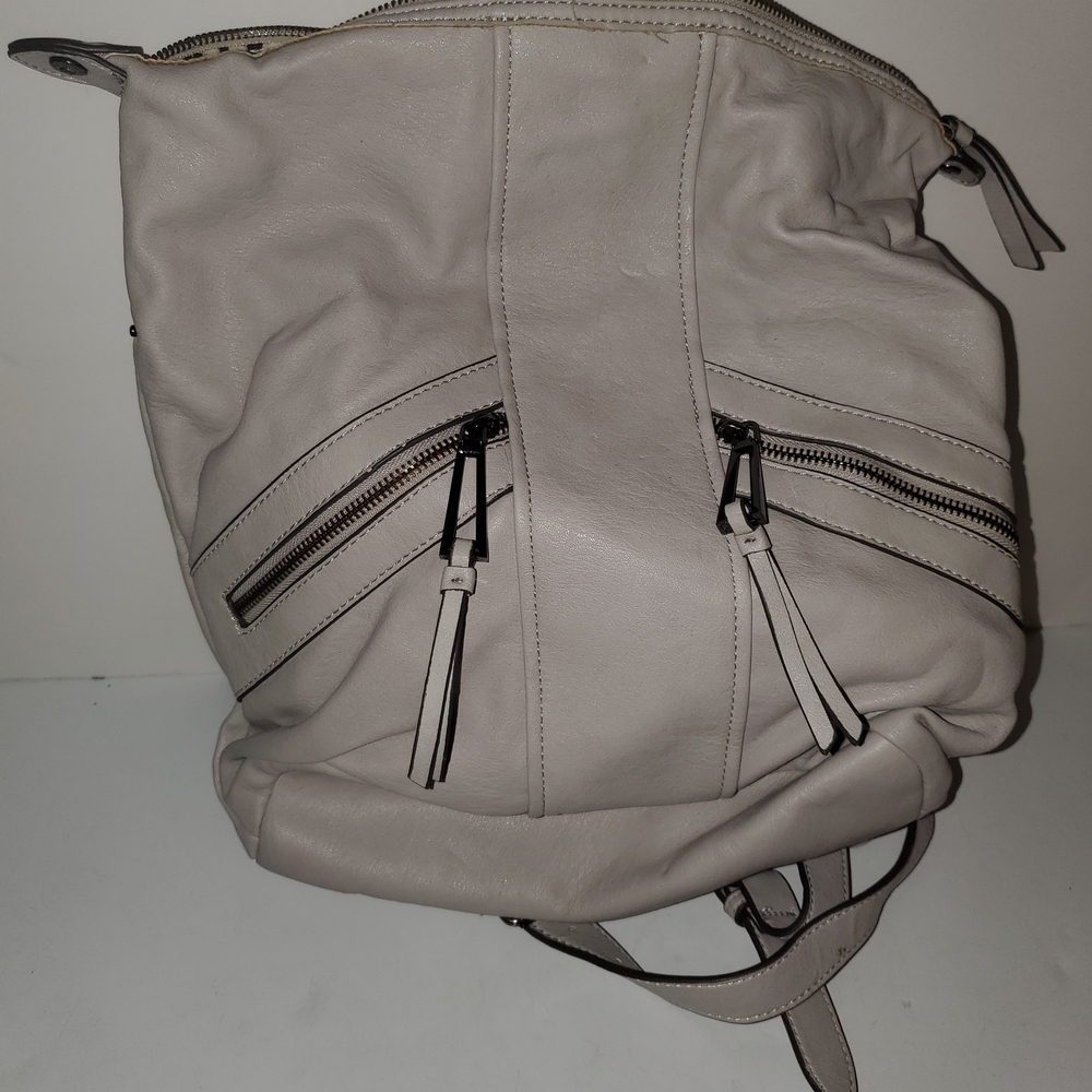 Jessica Simpson Light Gray Backpack